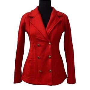Level Eight Double Breasted Red Jacket!
Blazer (Size Small)